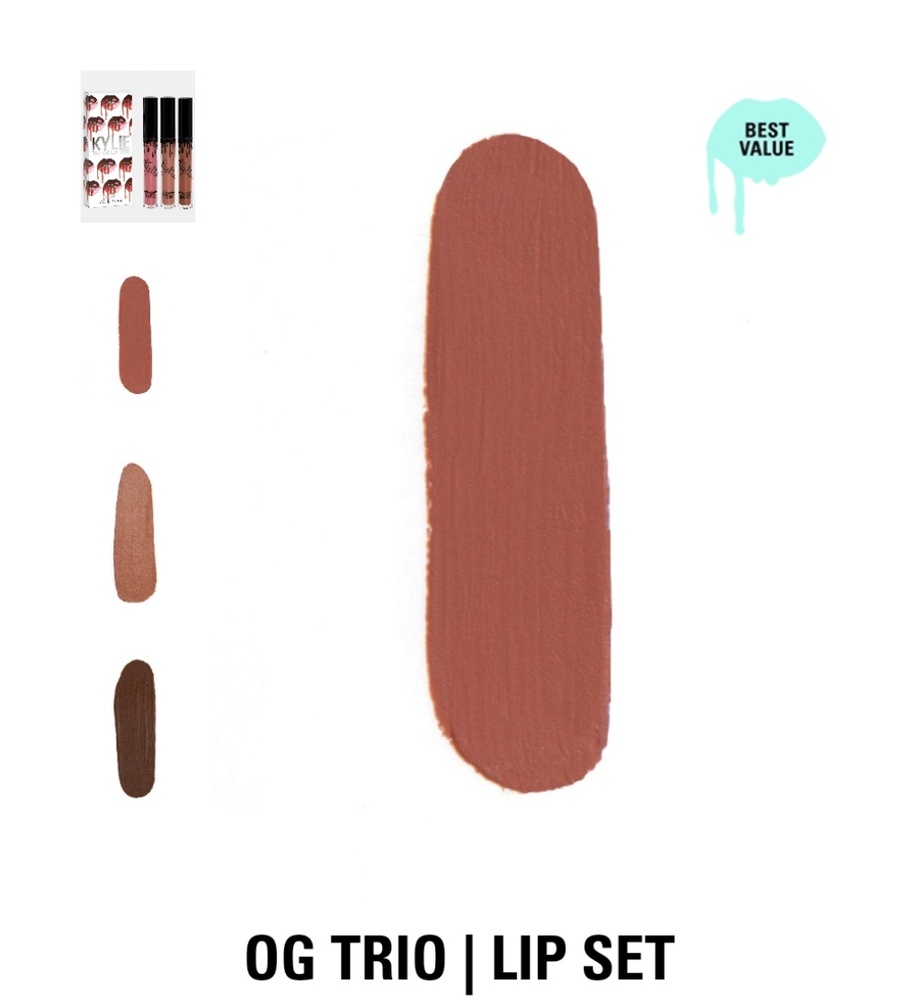 Kylie's "The OG Trio" Lip Set  3 Lipstick Singles - Picture 5 of 8